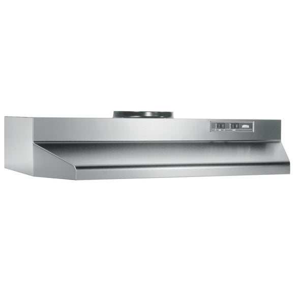 Broan® 36-Inch Under-Cabinet Range Hood, Stainless Steel