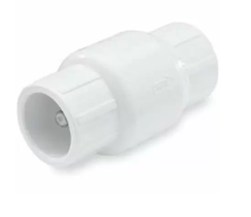 NDS 1001-12 1-1/4 PVC IPS Spring Check Valve F by F 6-3/16 Length