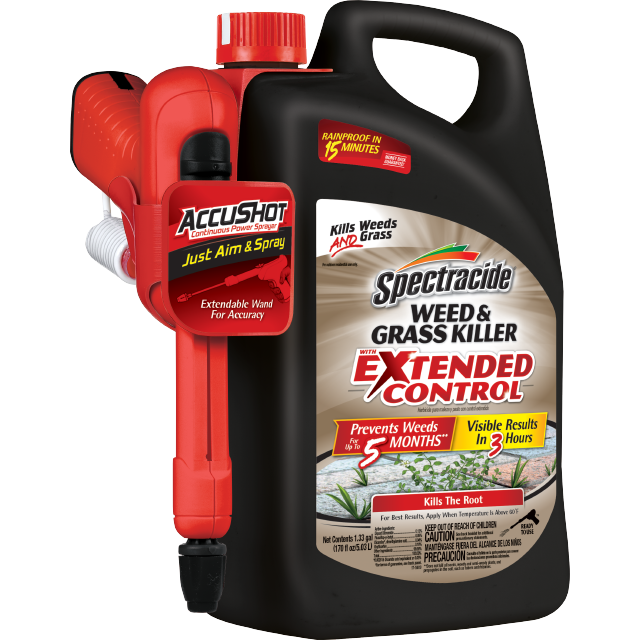 SPECTRACIDE® WEED & GRASS KILLER WITH EXTENDED CONTROL (ACCUSHOT ...