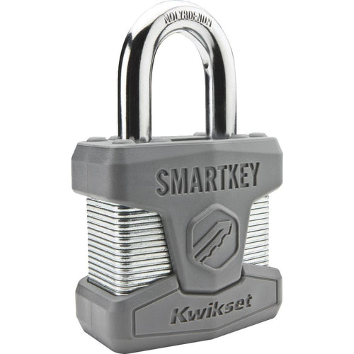 Kwikset SmartKey 1-1/4 In. x 3/4 In. x 5/16 In. Cylinder Padlock