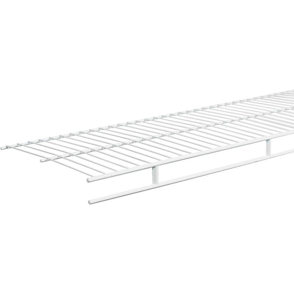 ClosetMaid 8 Ft. W. x 12 In. D. Ventilated Wire Shelf & Rod, White