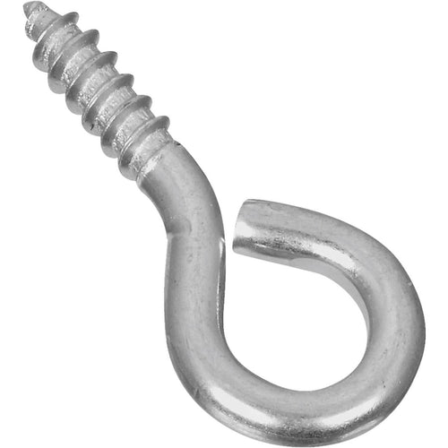 National #110 Zinc Medium Screw Eye (8 Ct.)