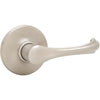 Kwikset Satin Nickel Dorian Passage Door Lever