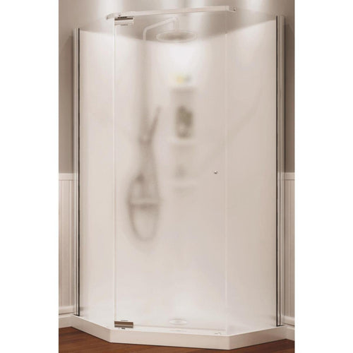 Maax 36 In. W. x 72 In. H. x 36 In. L. White Polystyrene Shower Stall